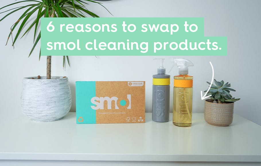 6 reasons to swap to smol cleaning products