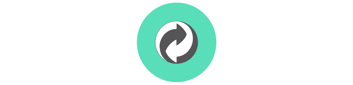 Symbol: Grüner Punkt