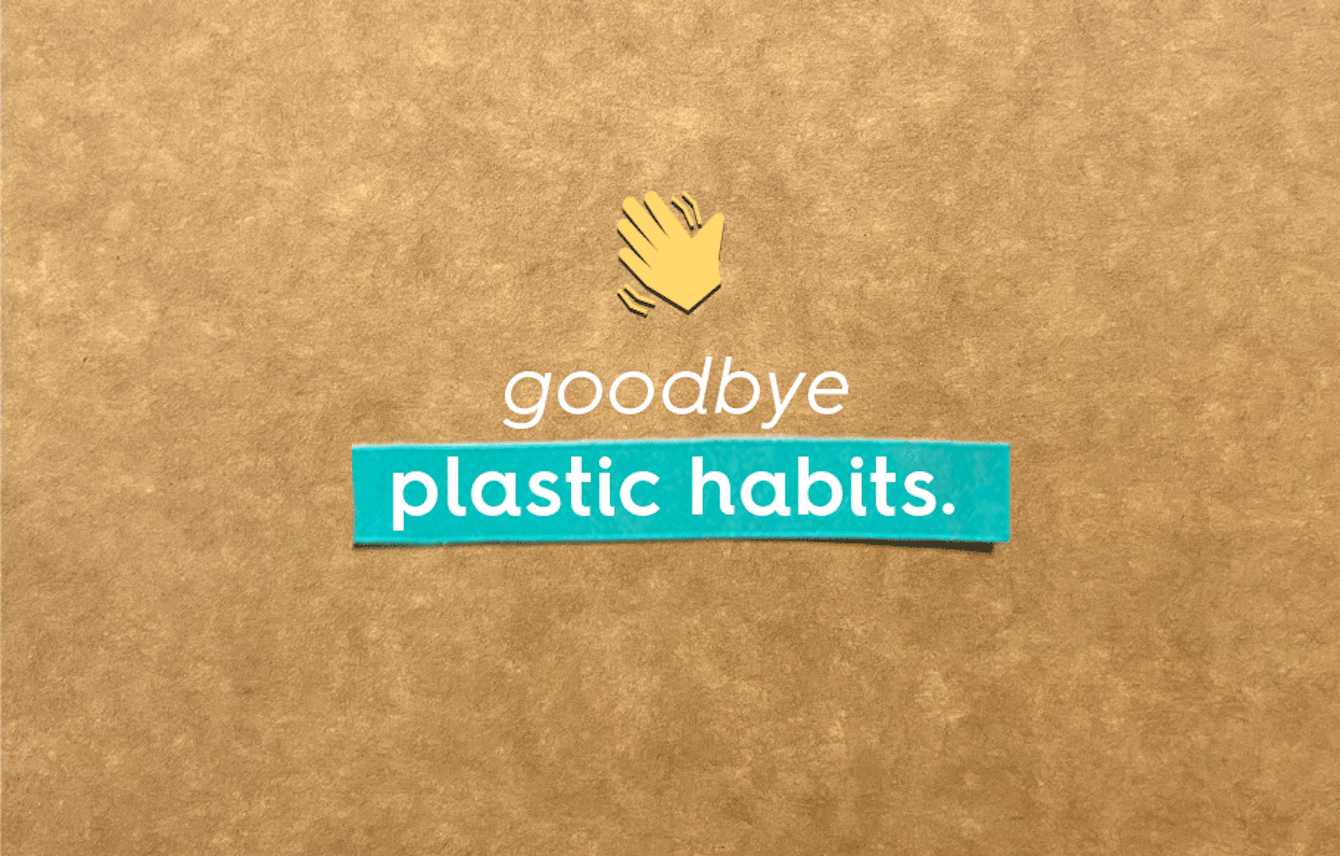 goodbye plastic habits