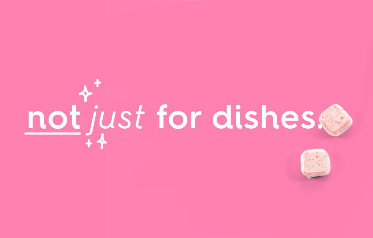 text: not just for dishes