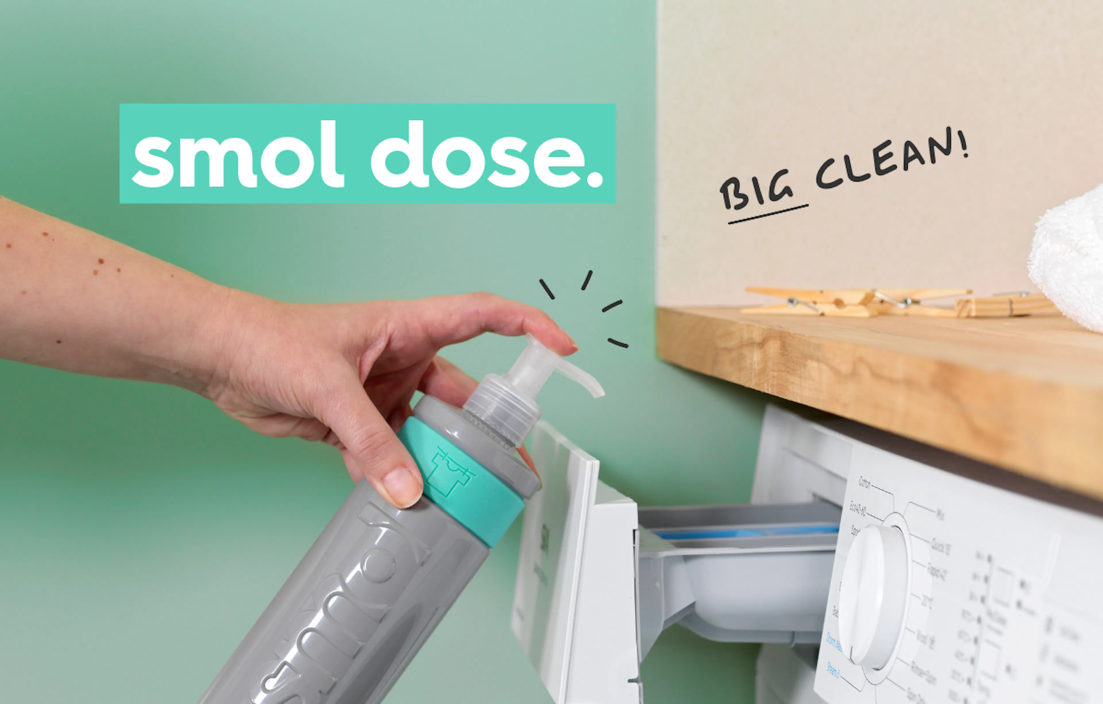 smol dose, big clean