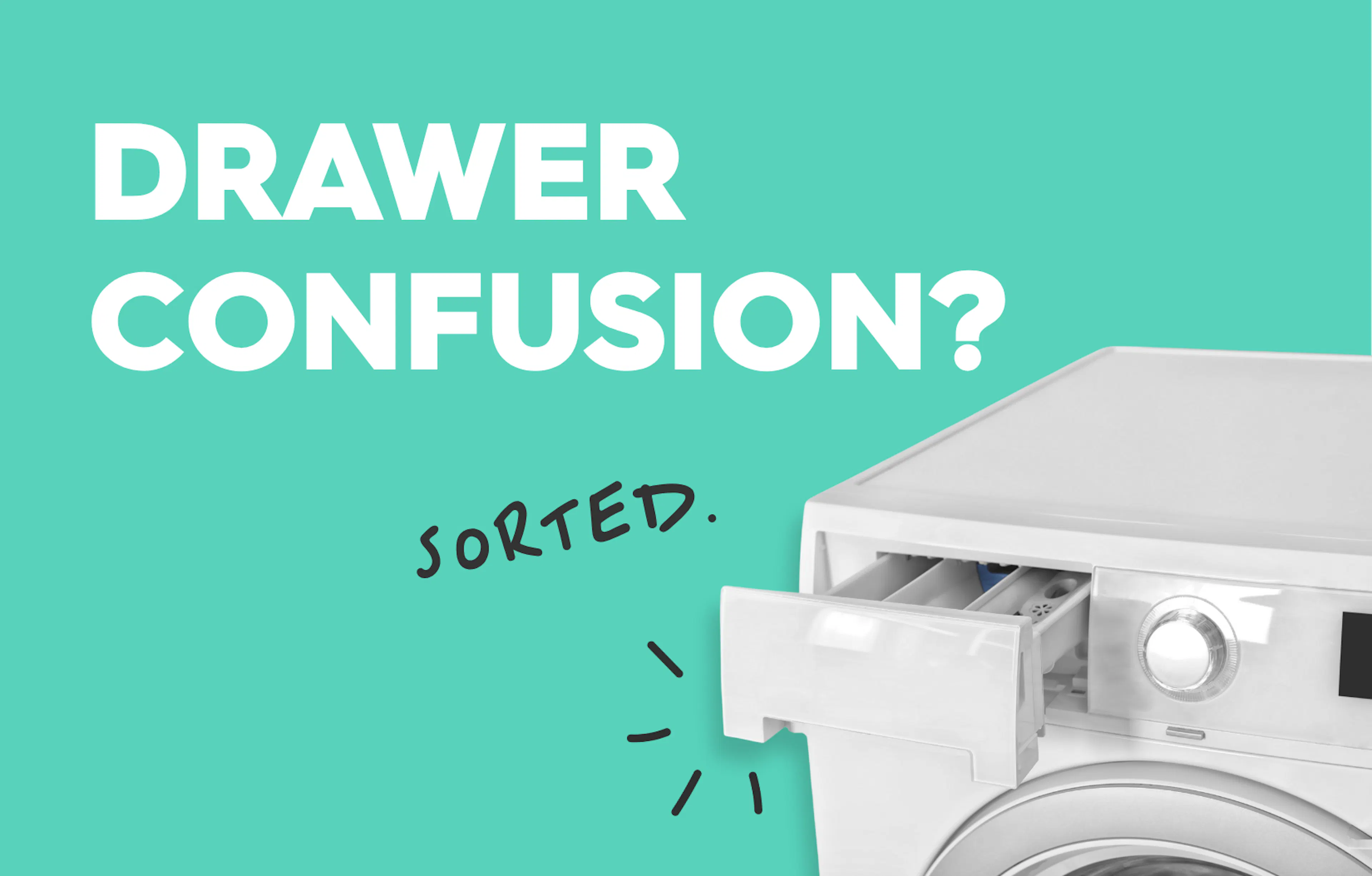 text: drawer confusion? sorted.