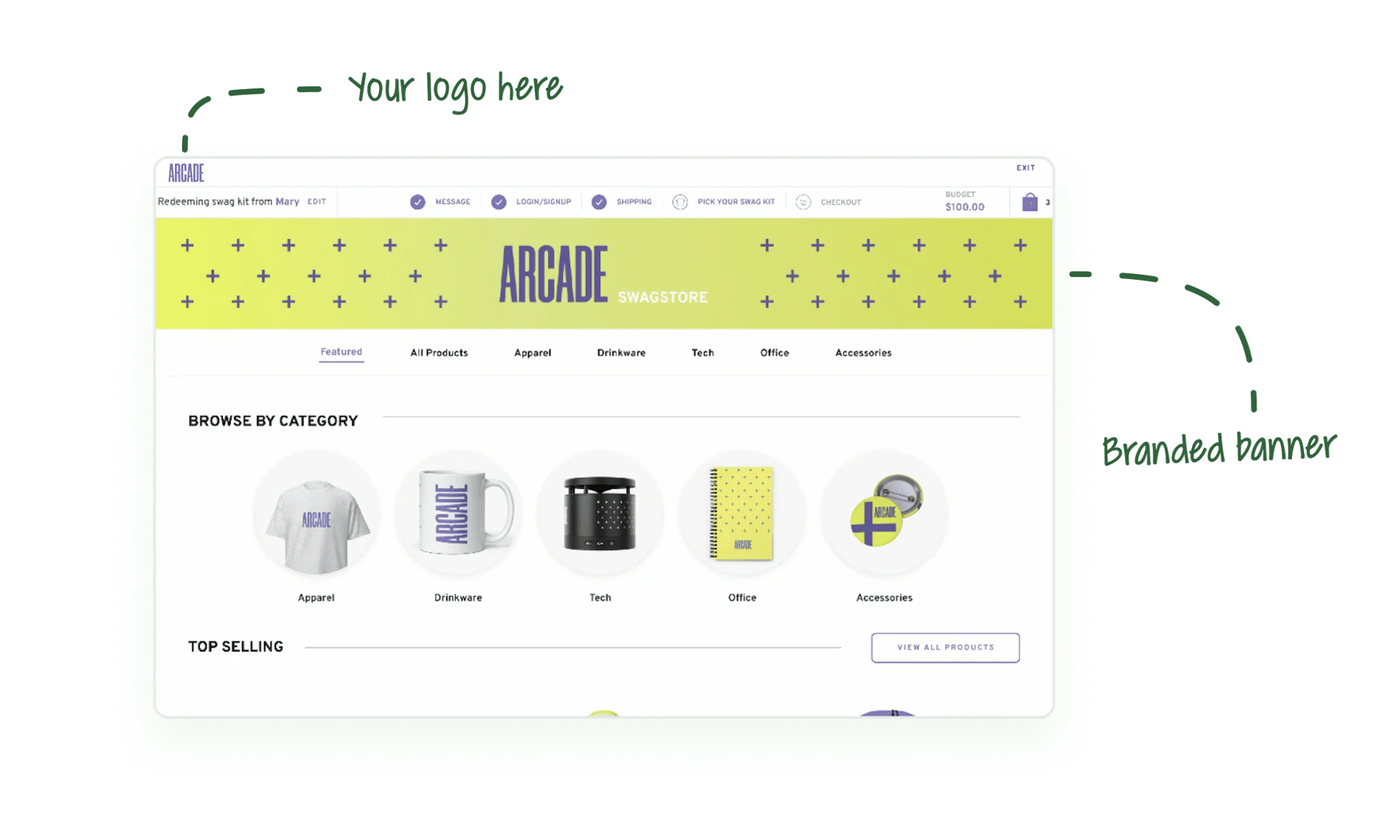 Create Your Company's Own Swag Store | Swag Store for Employees | SwagMagic