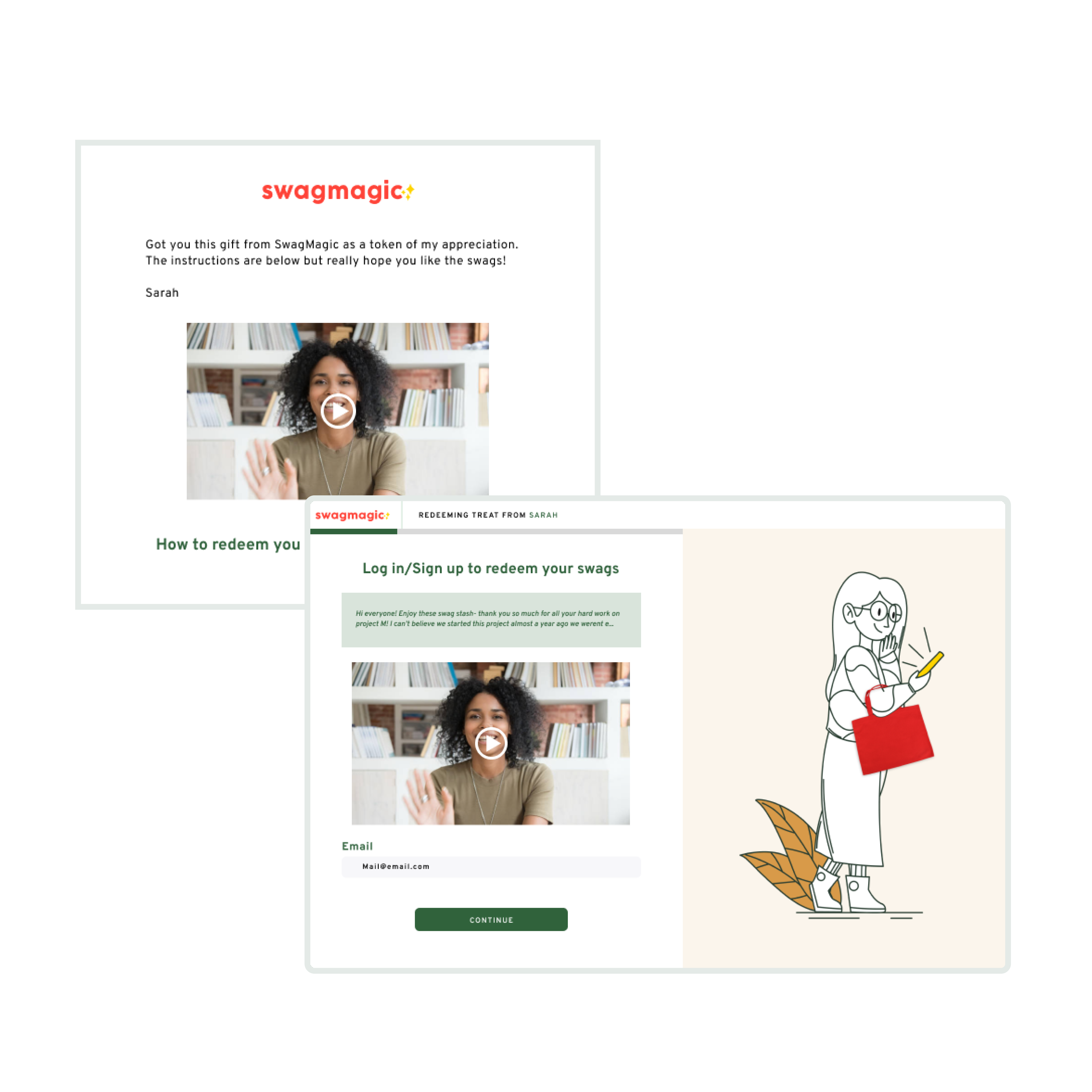 Organizer Video Message