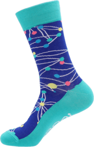 colorful graph socks