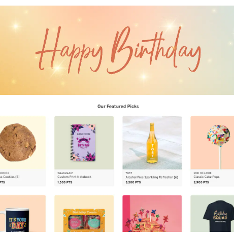 happy birthday company store