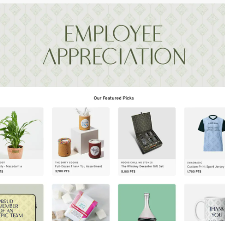 employee appreciation company store