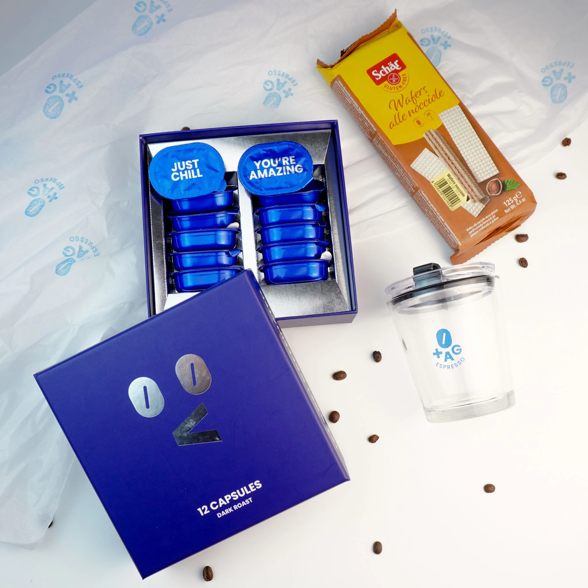 Coffee boxes by TAG Espresso on SnackMagic Singapore
