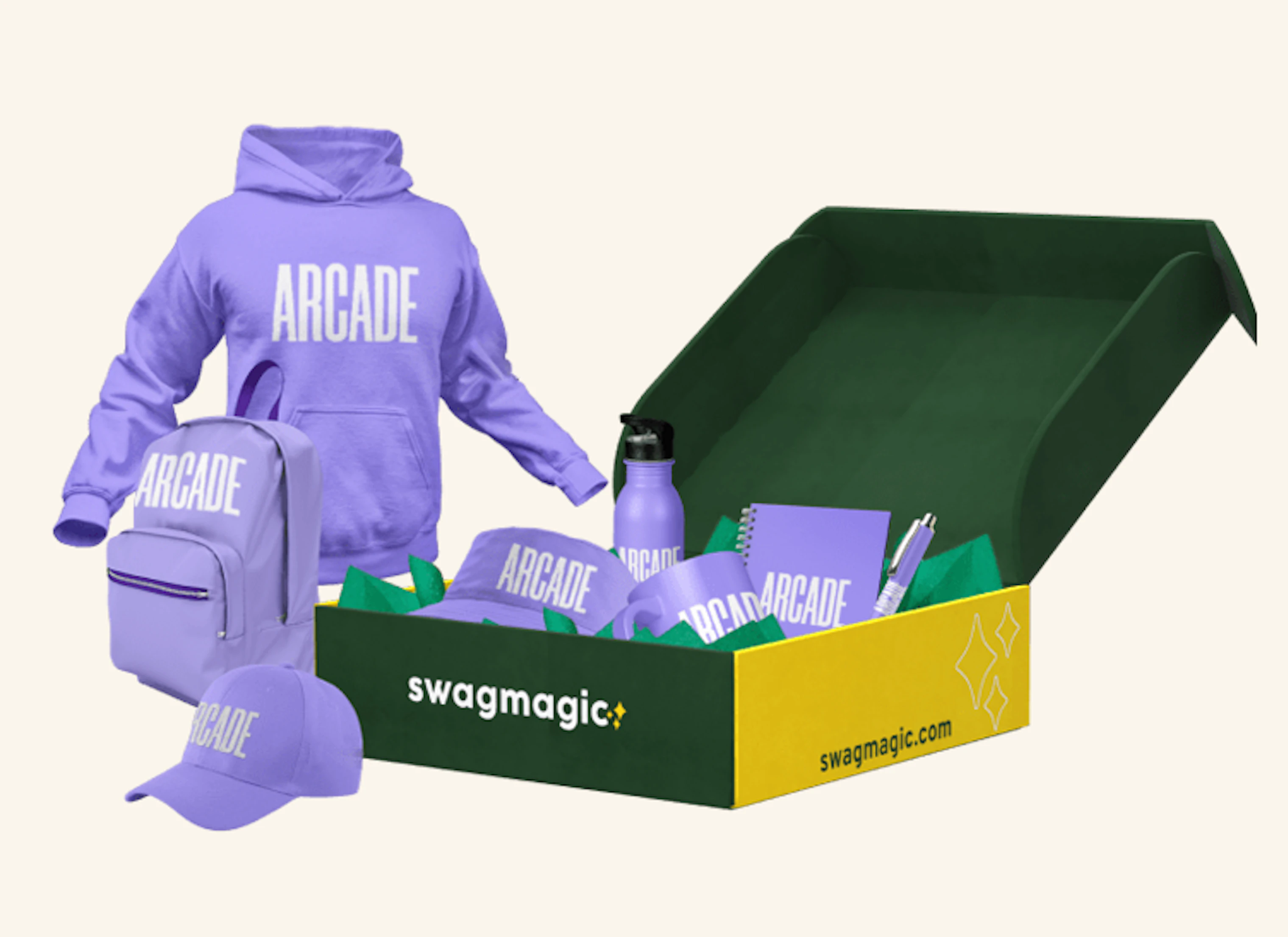 Create company swag boxes: Bulk, no minimum, and on-demand swag kits ...