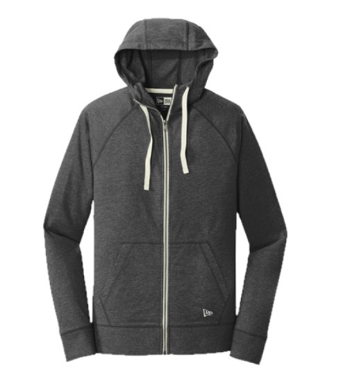 Sueded Full-Zip Hoodie