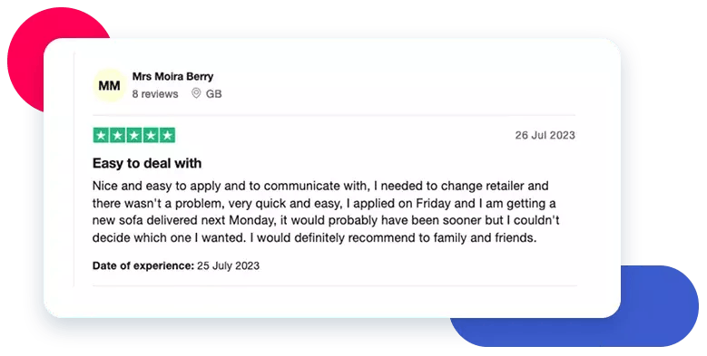 Trustpilot feedback 1