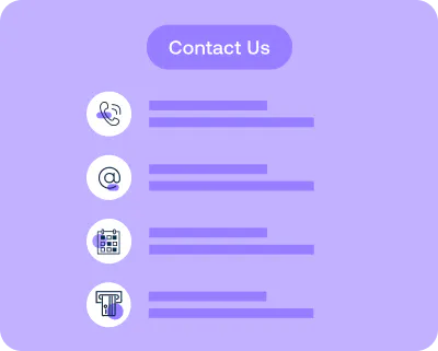 Contact Us Illustration