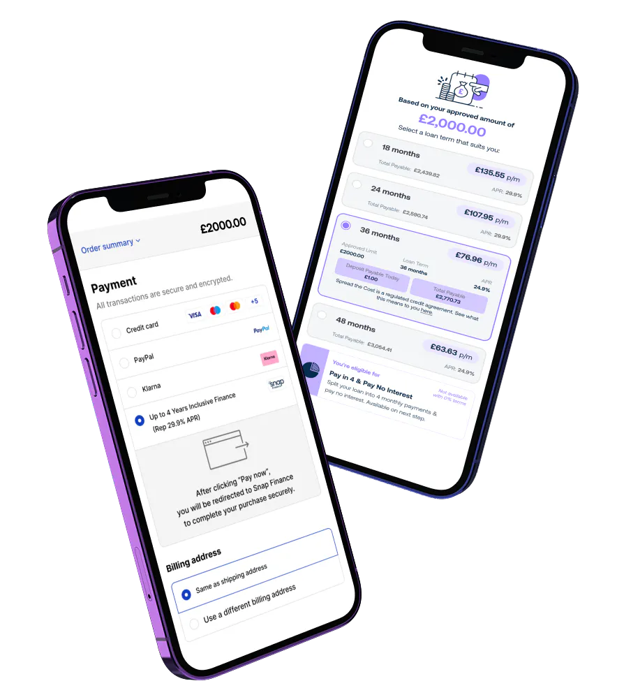 Snap Finance Loan Journey
