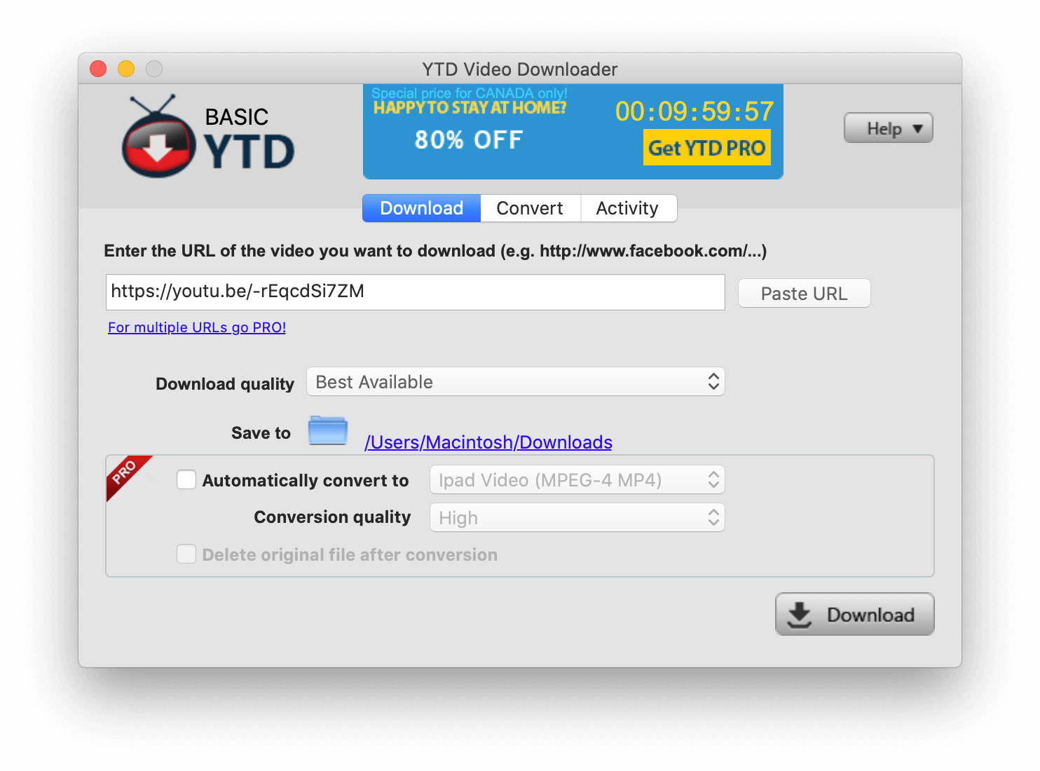 YTD Video Downloader