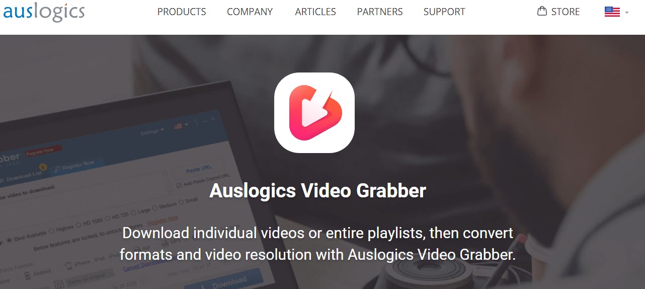auslogic video downloader