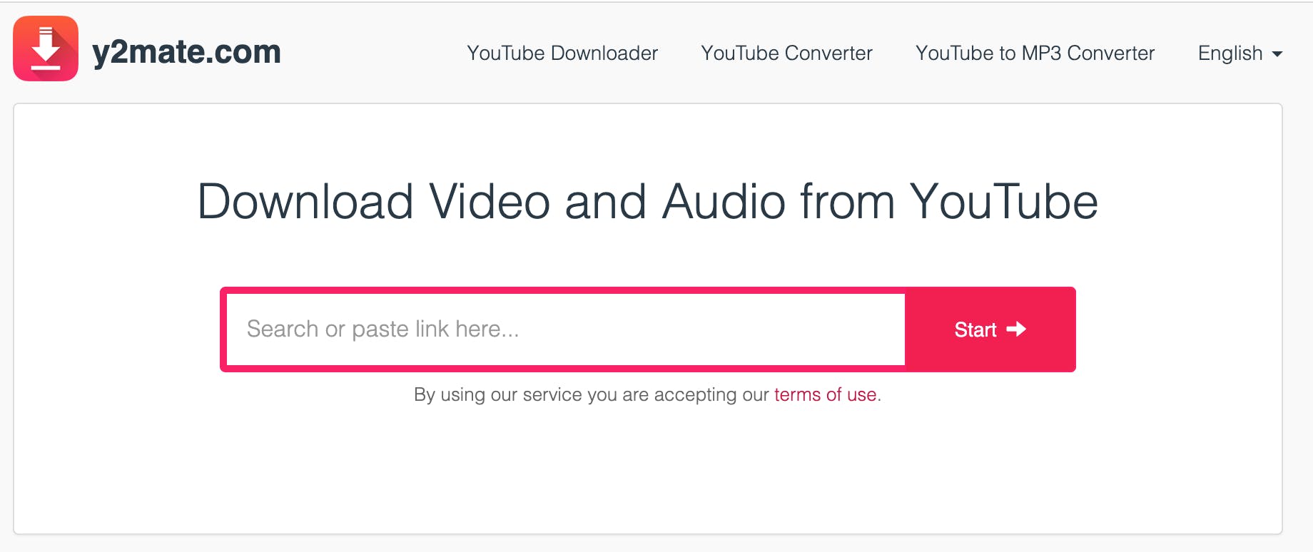 y2mate youtube video downloader