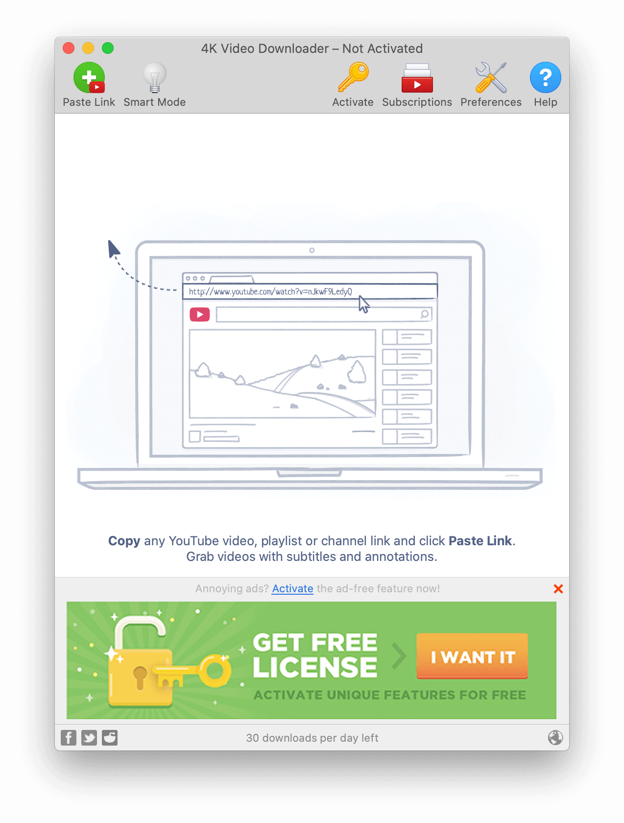 video downloadhelper license not sent