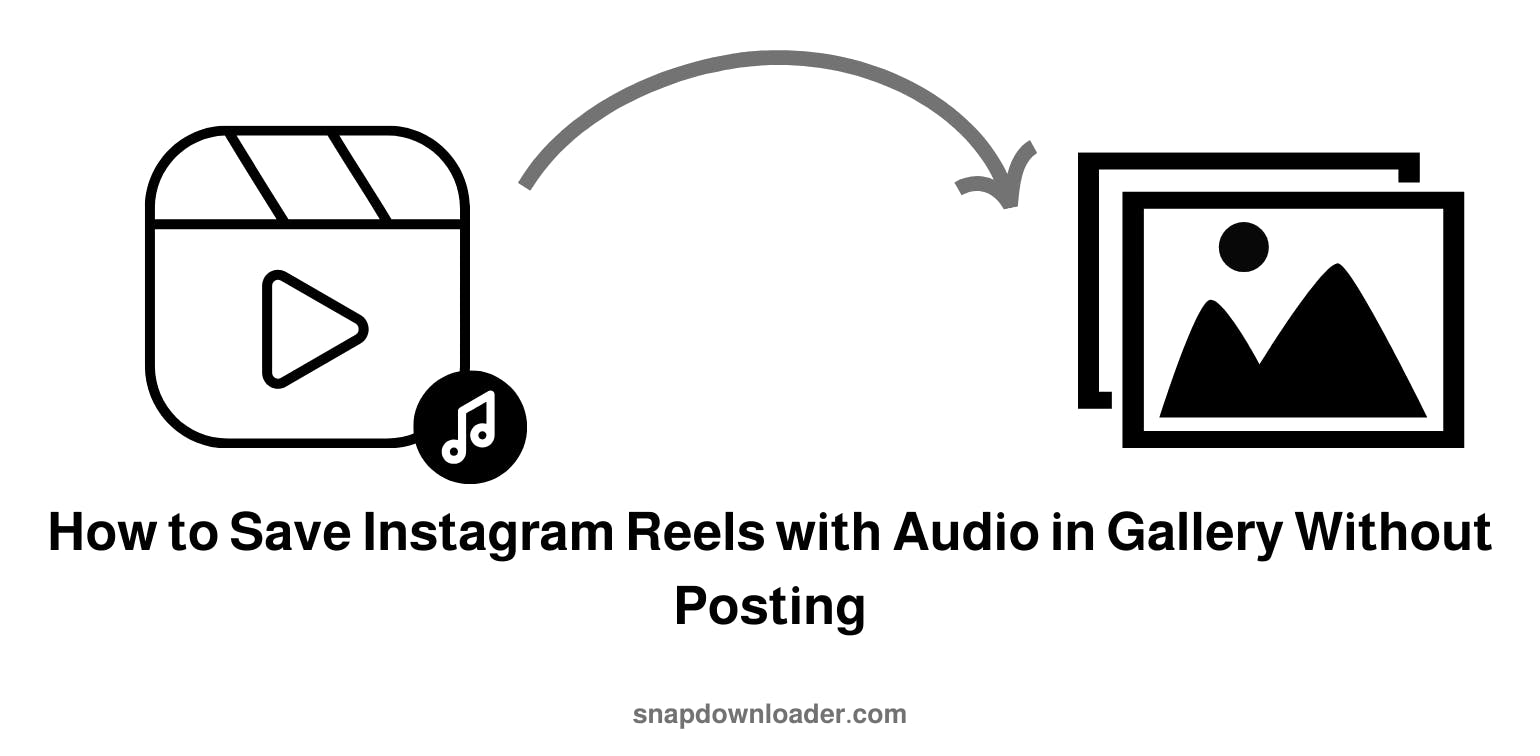 How to Save Instagram Reels with Audio in Gallery Without Posting
