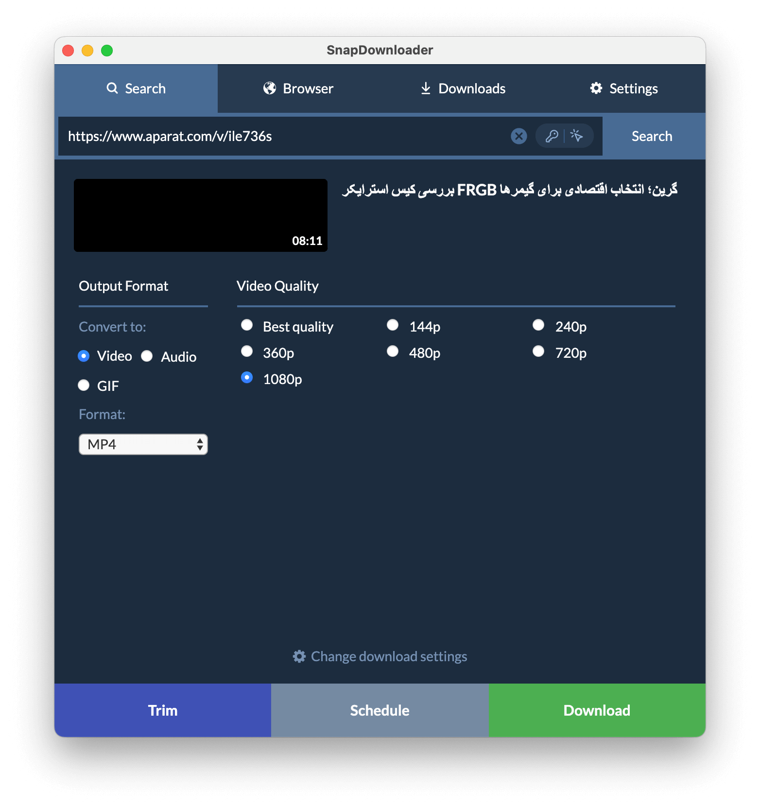 aparat downloader