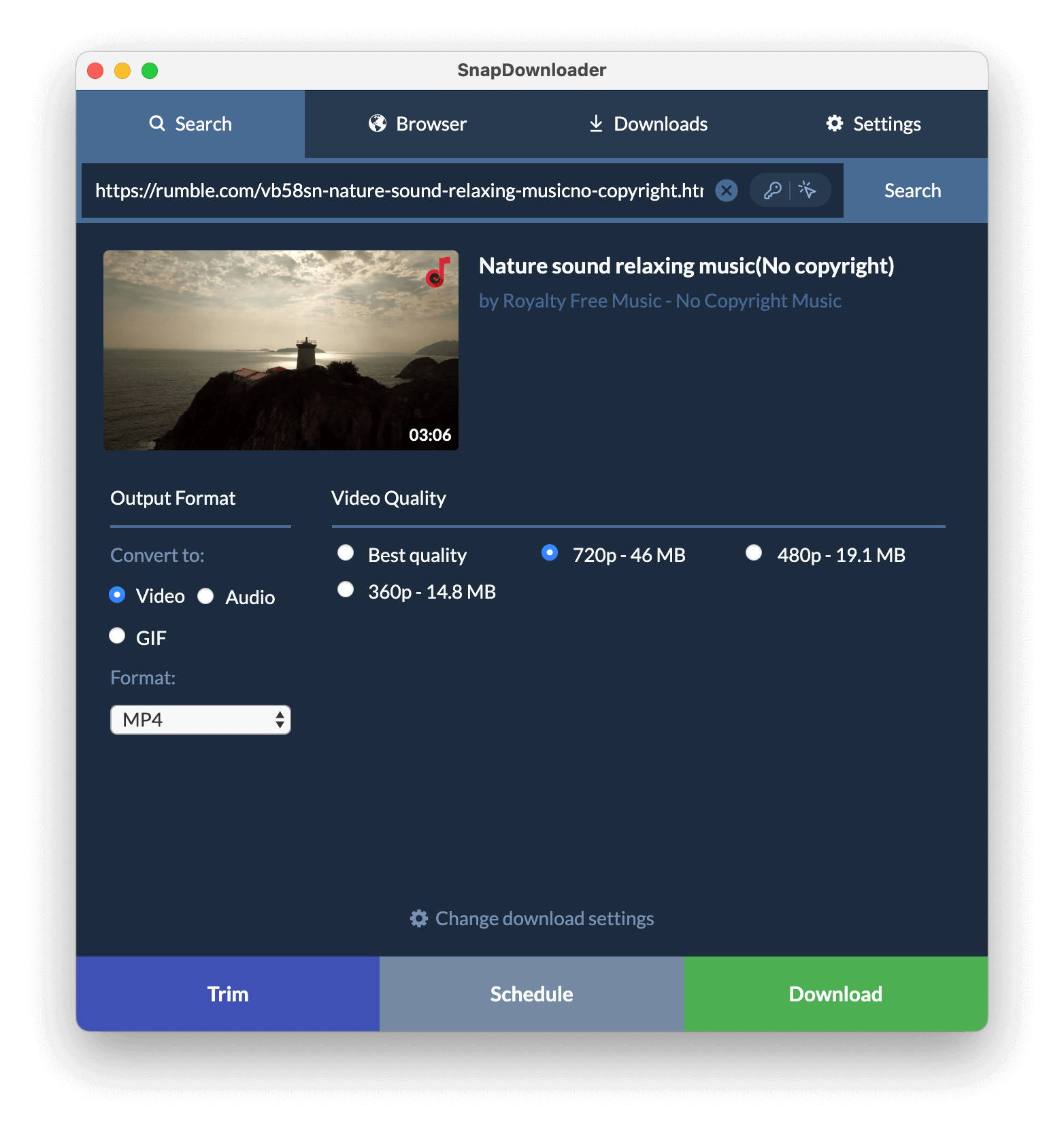 rumble video downloader