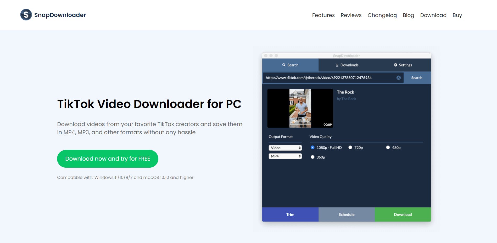 tiktok video downloader by snapdownloader