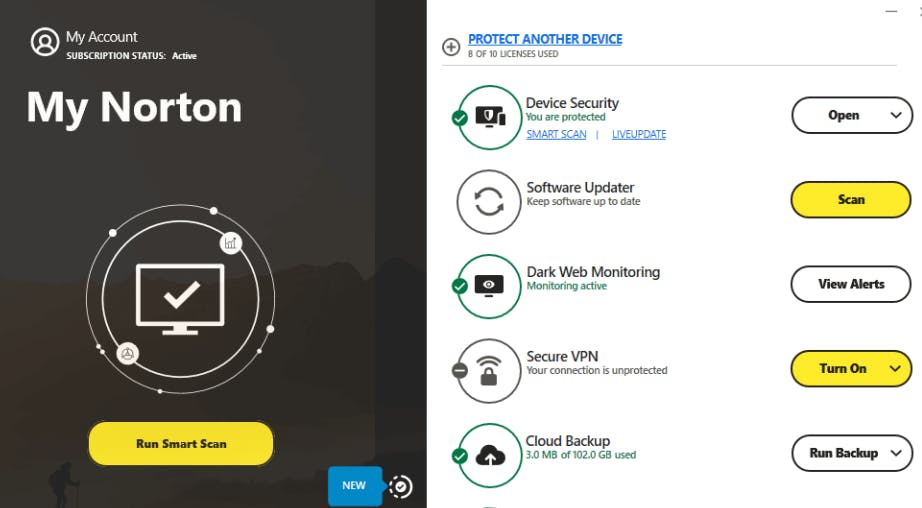 norton 360 antivirus