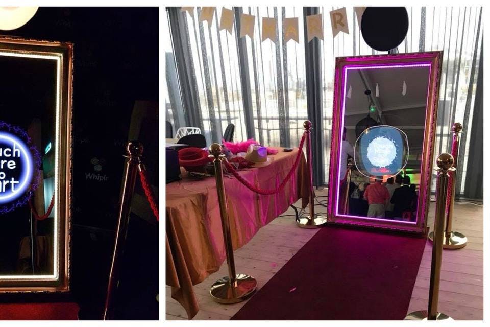 hire mirror booth photobooth event