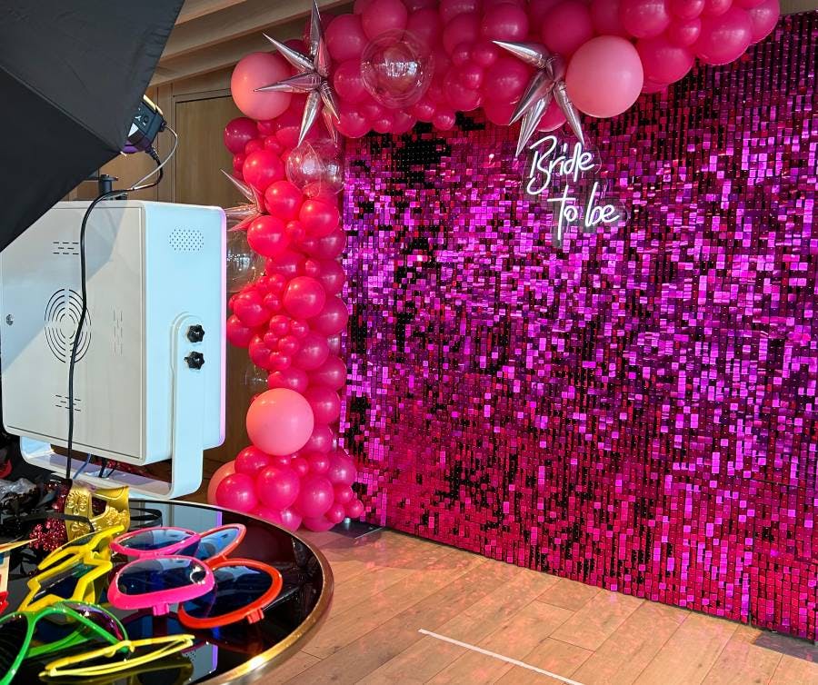 bride to be photobooth