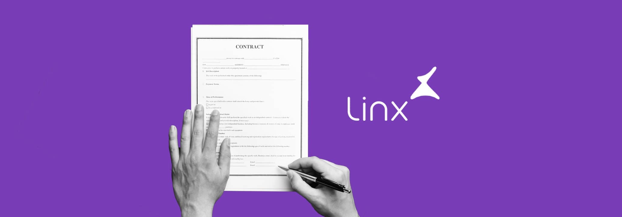 Linx assina contratos