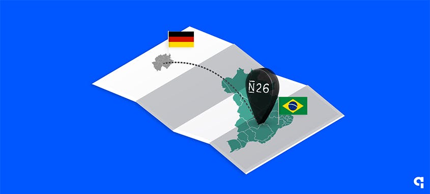 N26 chego no Brasil del guerra prota concorrente para nubank