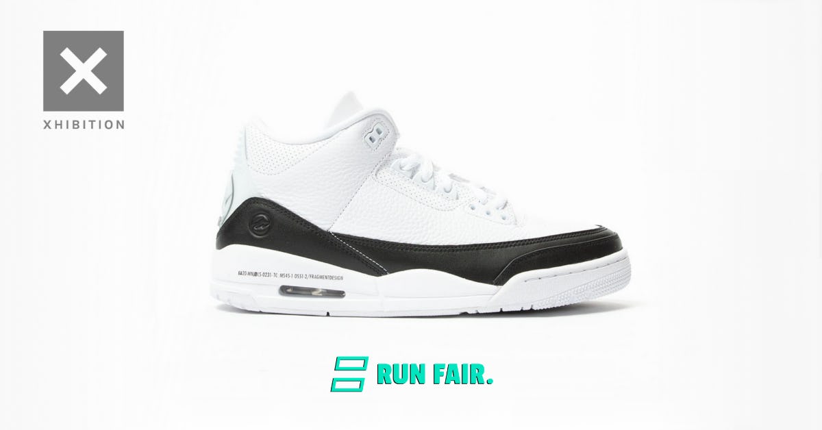 air jordan 3 x fragment