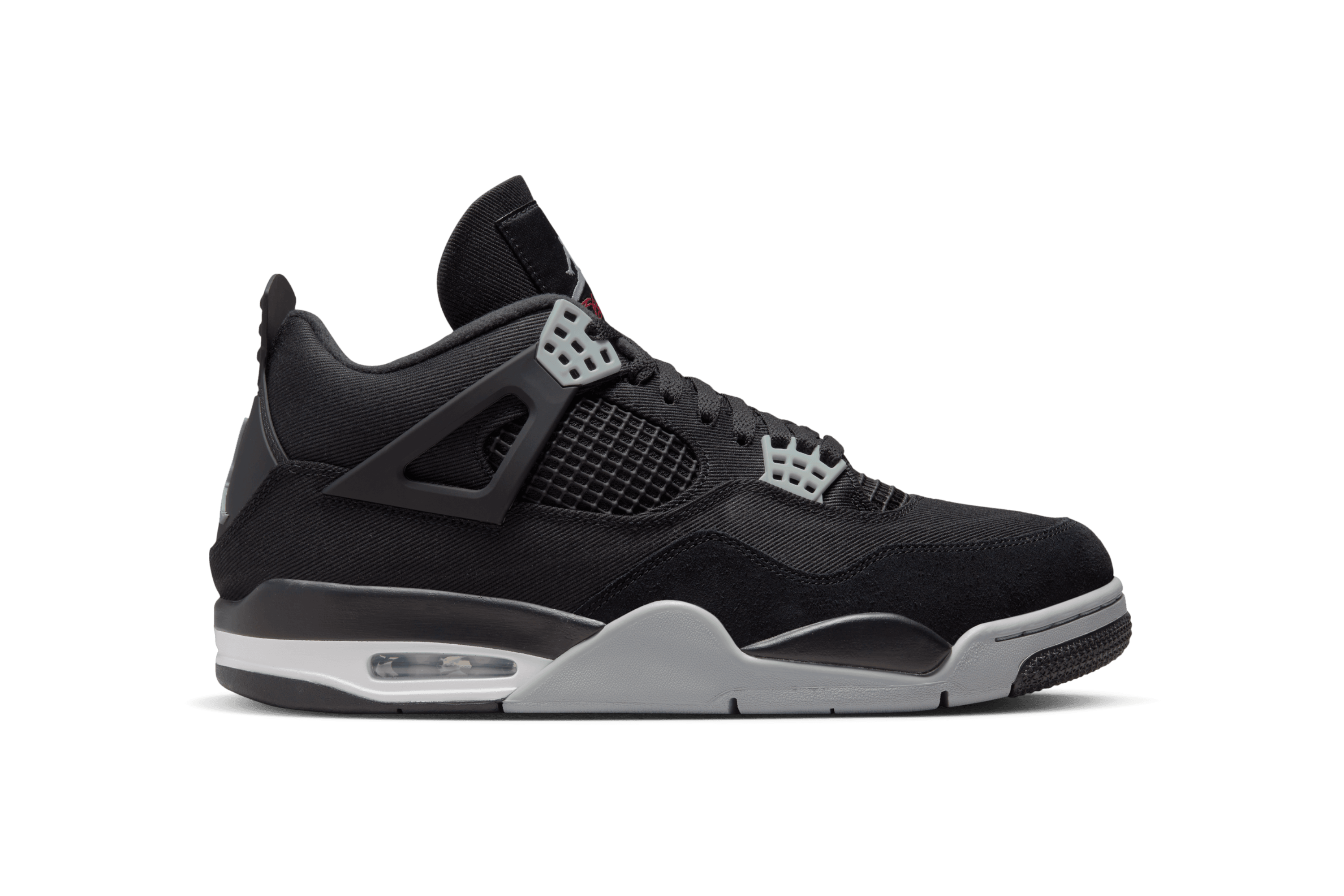 JORDAN 4 RETRO 'BLACK CANVAS'