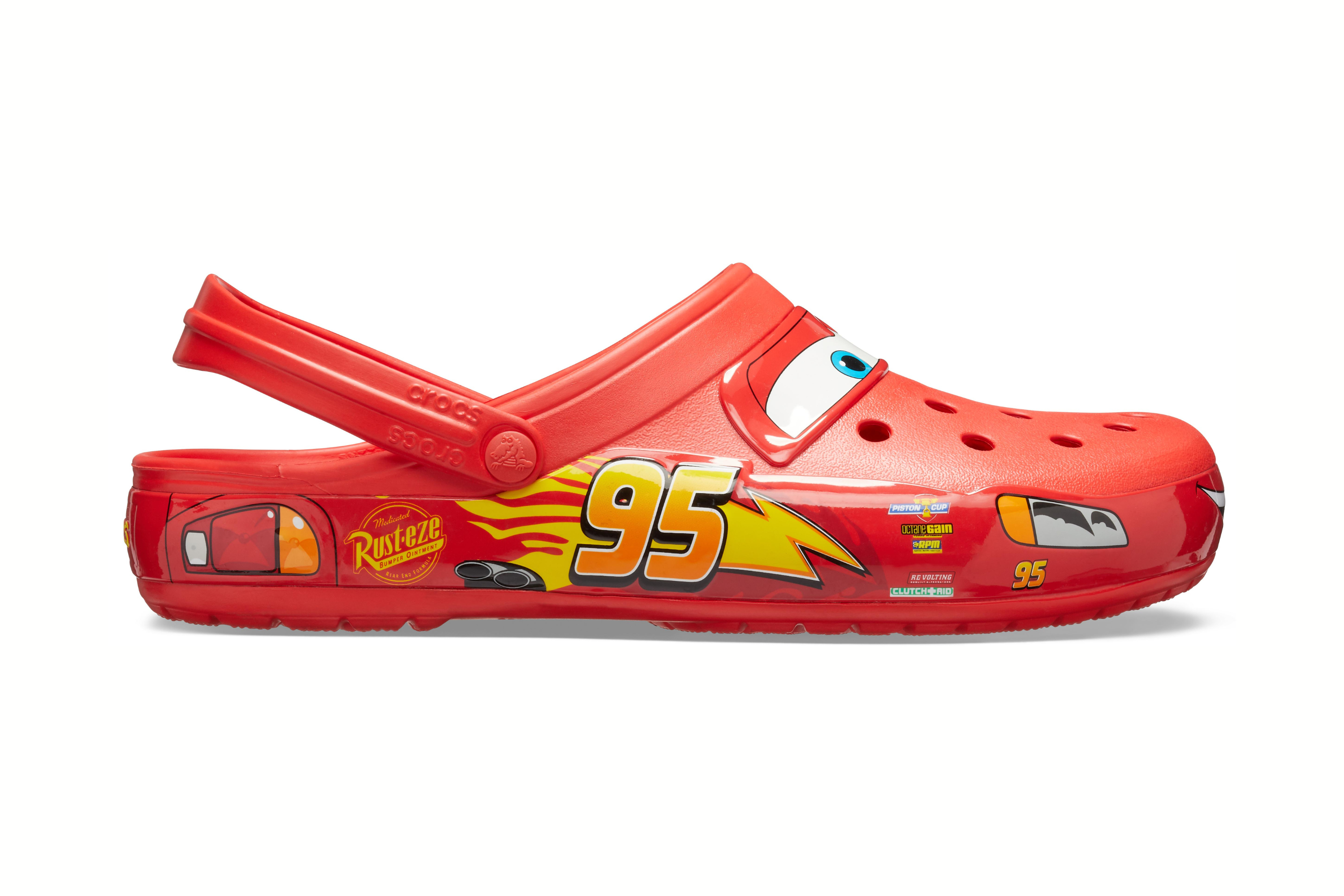 Crocs Lightning McQueen Lined Clogs