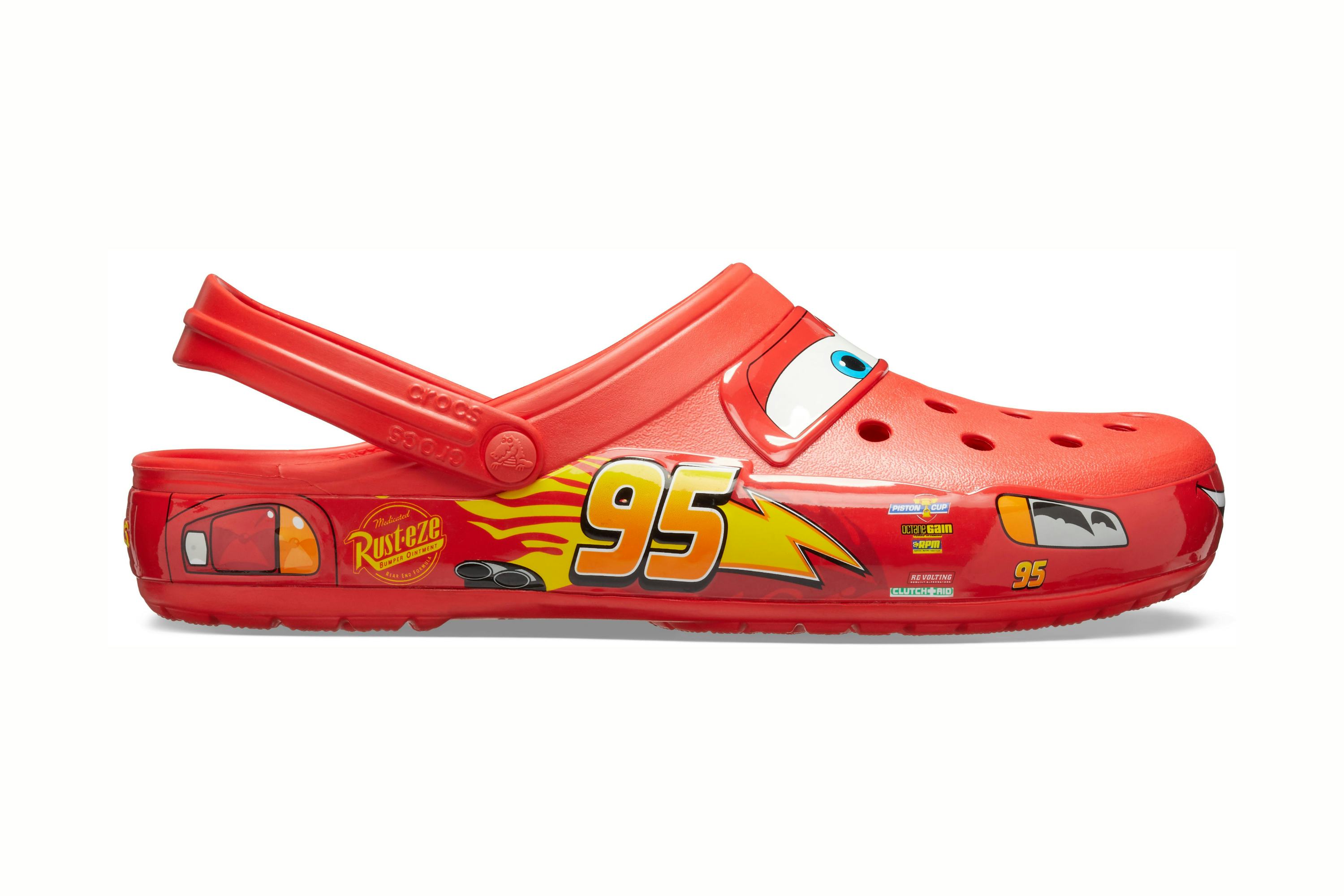 LIGHTNING MCQUEEN ADULT CLOGS lightning-mcqueen-adult-clogs