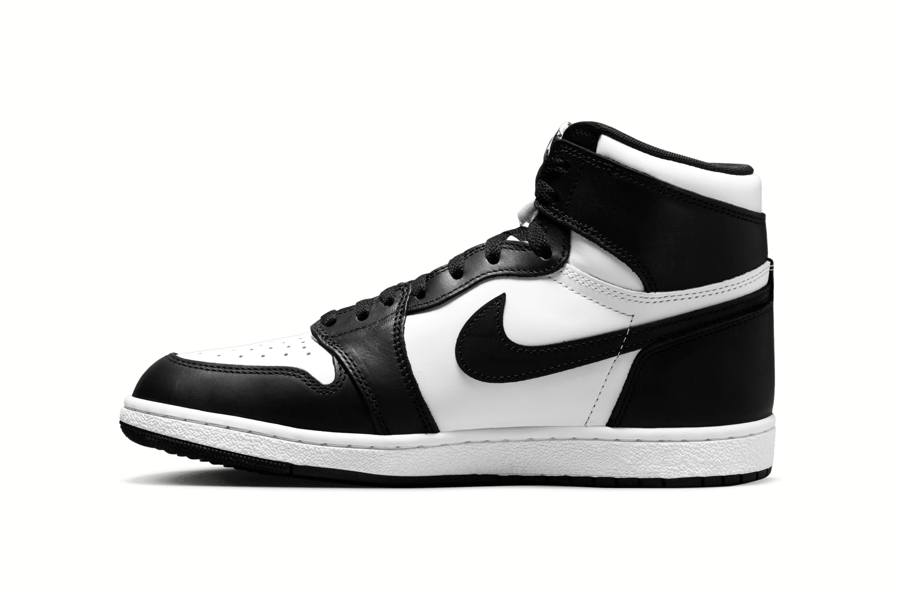 foot locker jordan 1 black and white