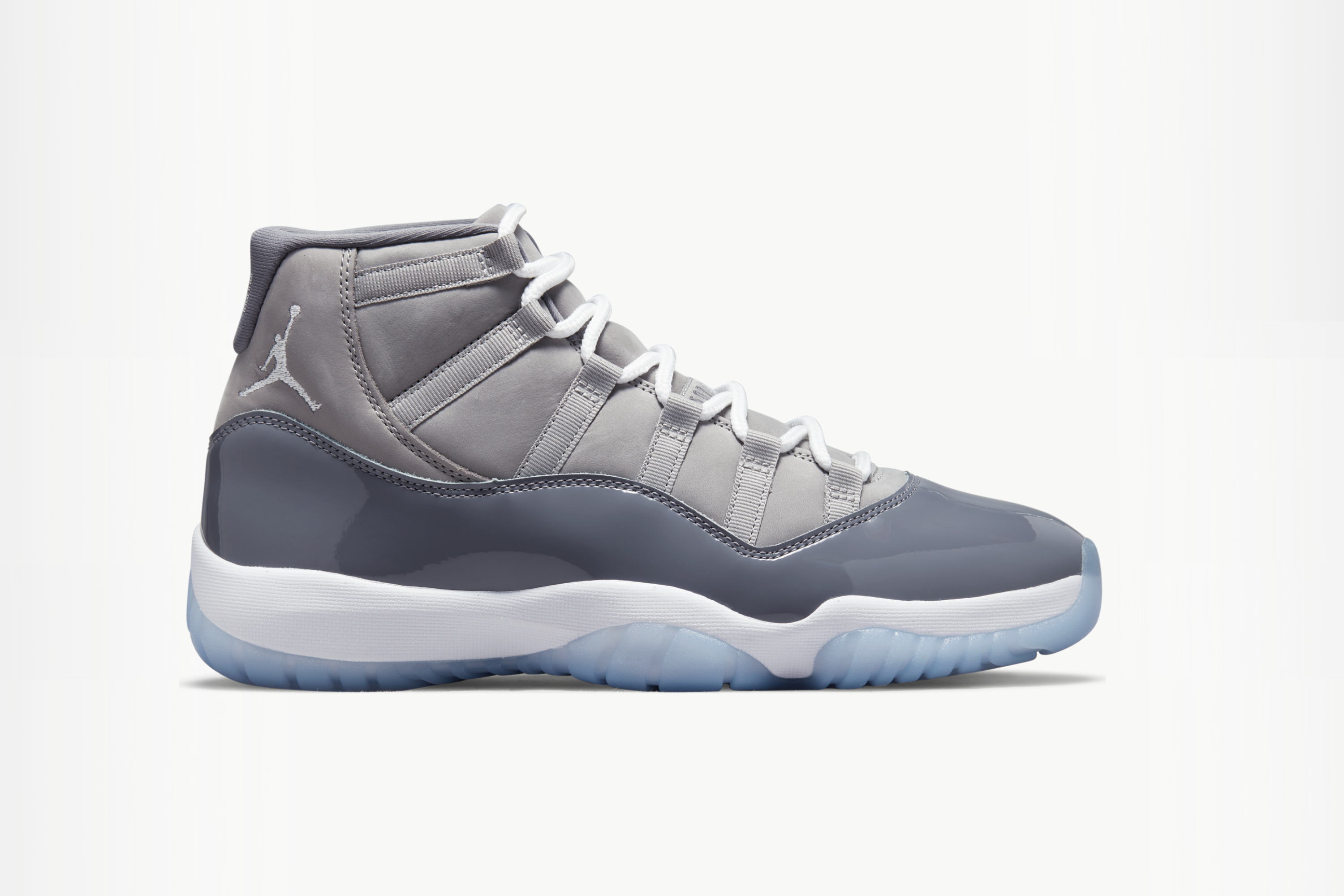 grey and white jordan retro