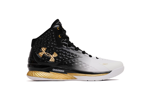 Stephen curry shoes black and gold Clearance