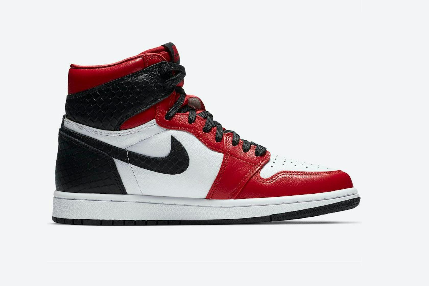 WOMEN'S AIR JORDAN 1 SATIN RED