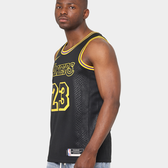 🏀New Lebron James Black 23# Mamba Edition Los Angeles Lakers