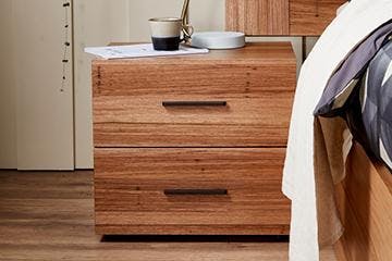 Wall-attachment system for drawers (anti-tipping)