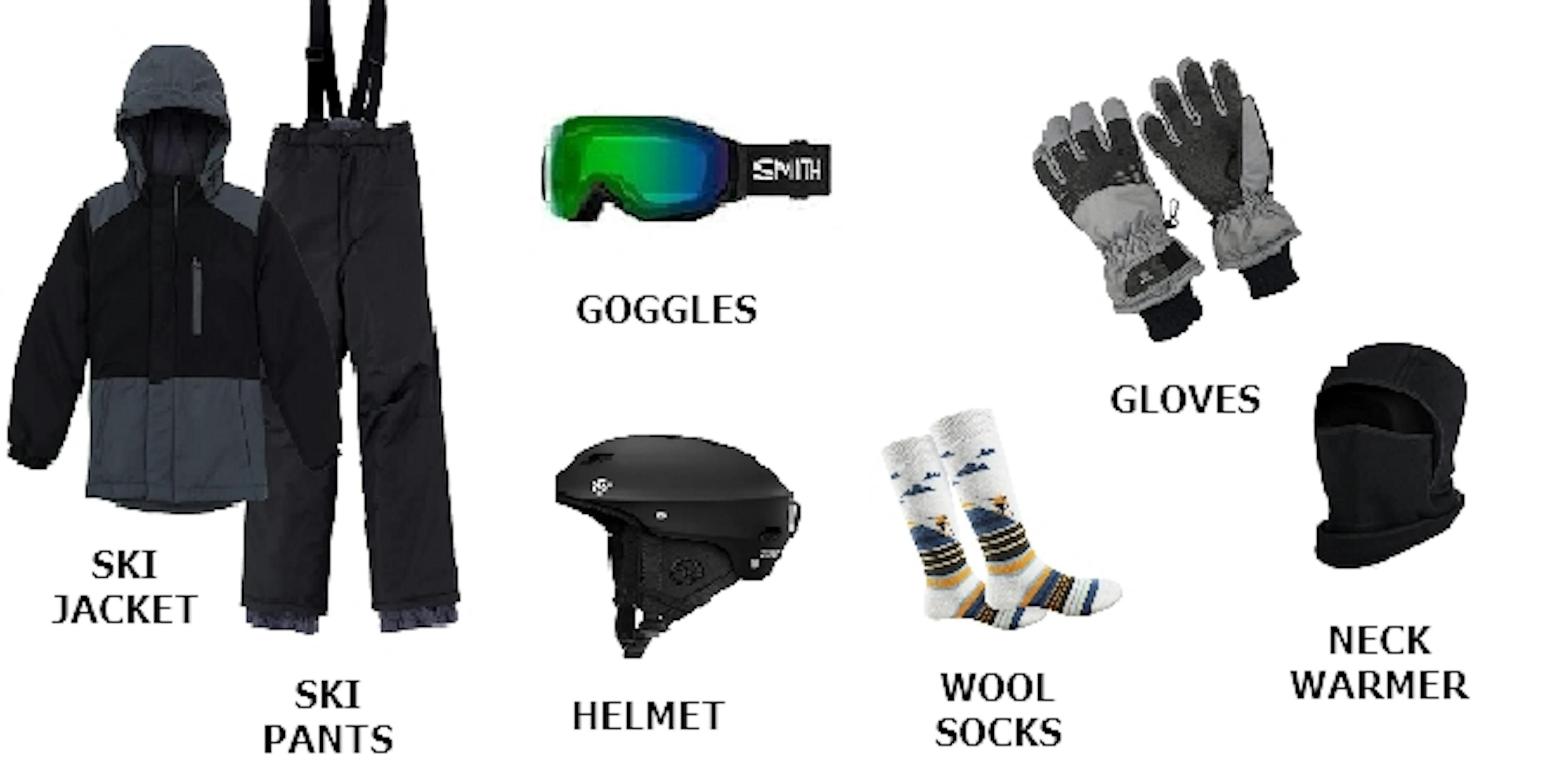 What To Pack For A Ski Trip, Ski Clothing and Accessories