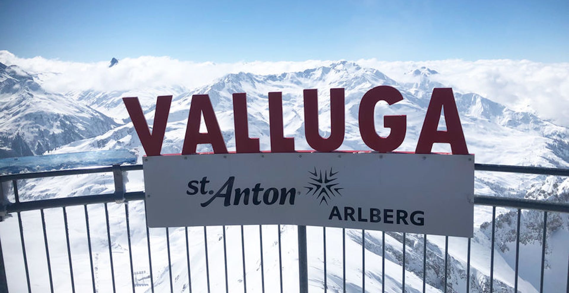 Highest point at Valluga