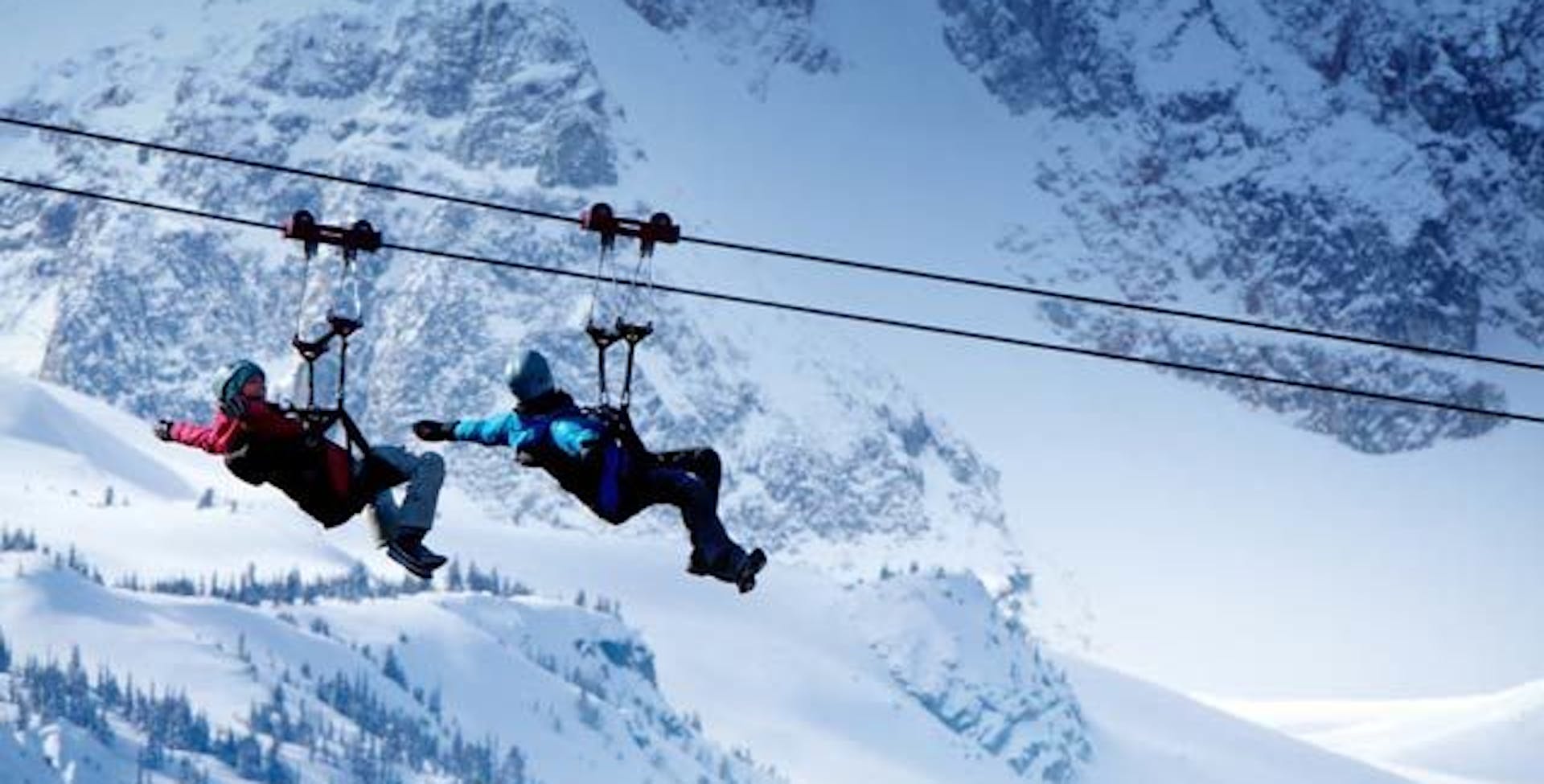 Zipline at Whistler Blackcomb