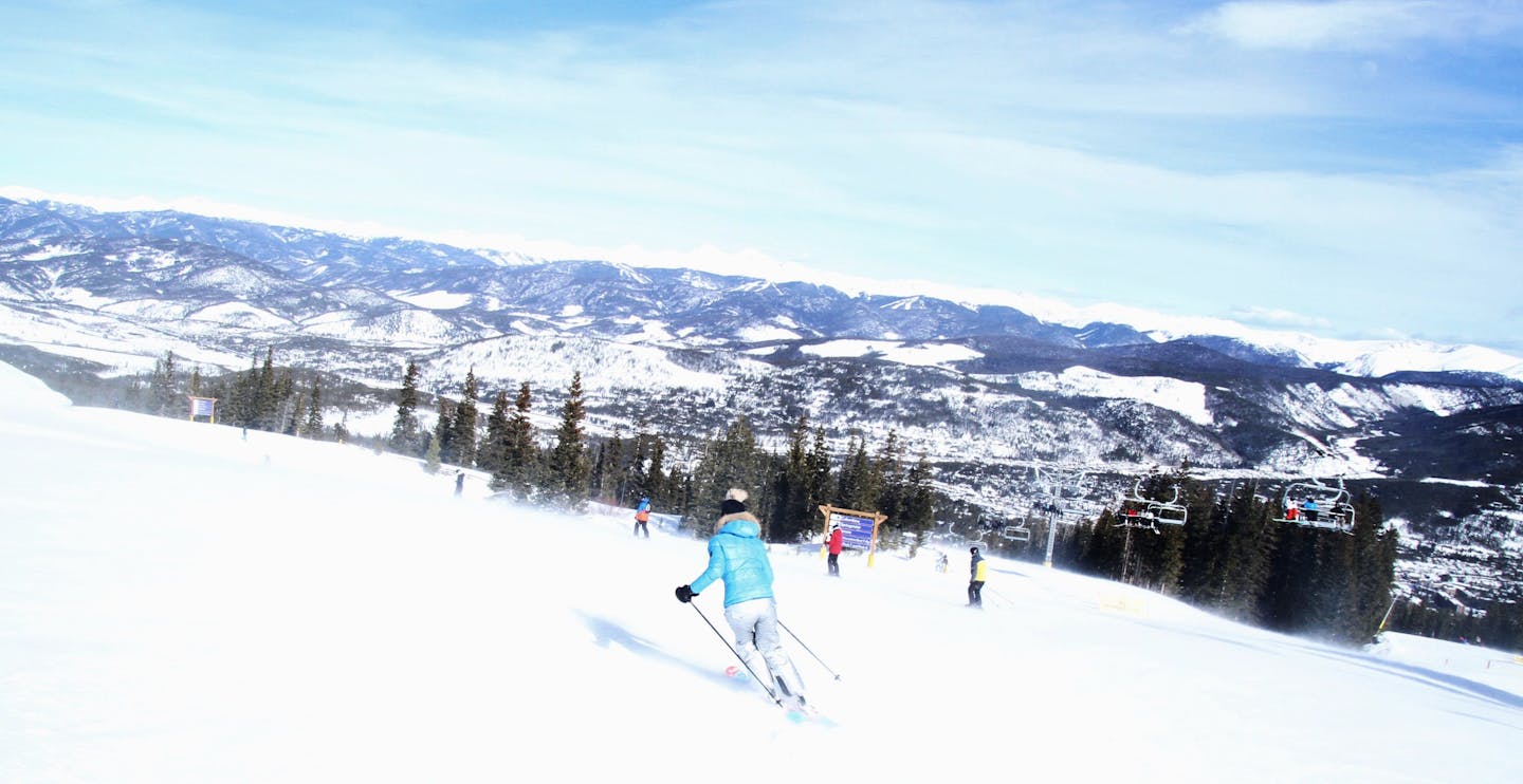 Skiing in Breckenridge