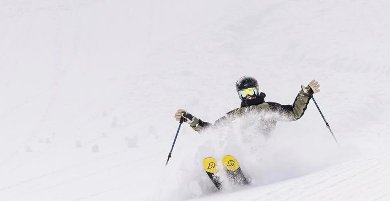 Skiing in Sierra at Tahoe Resort