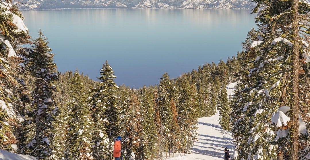 View of Lake Tahoe from Homewood Mountain Resort