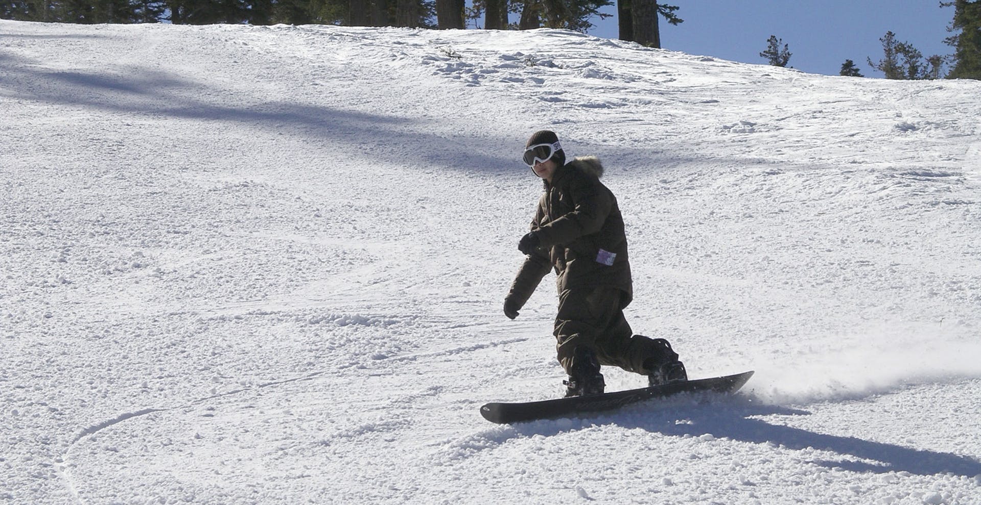 Snowboarding at Northstar California