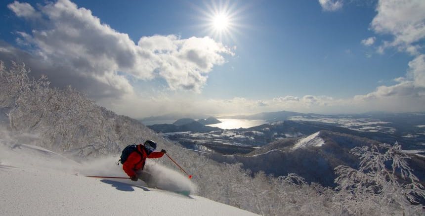 Skiing Rusutsu