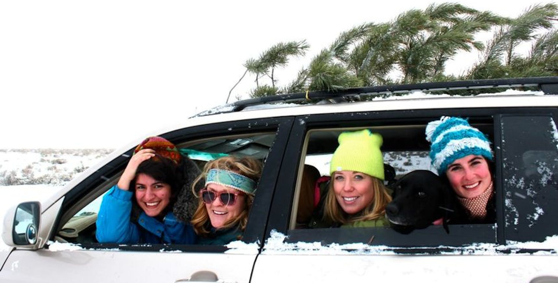 Travelling to a ski resort