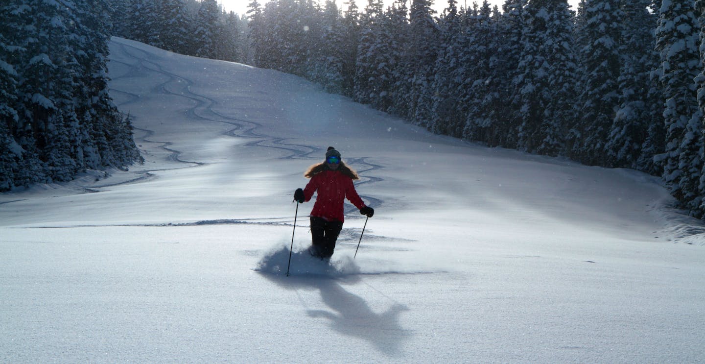 Skiing in Telluride Ski Resort 